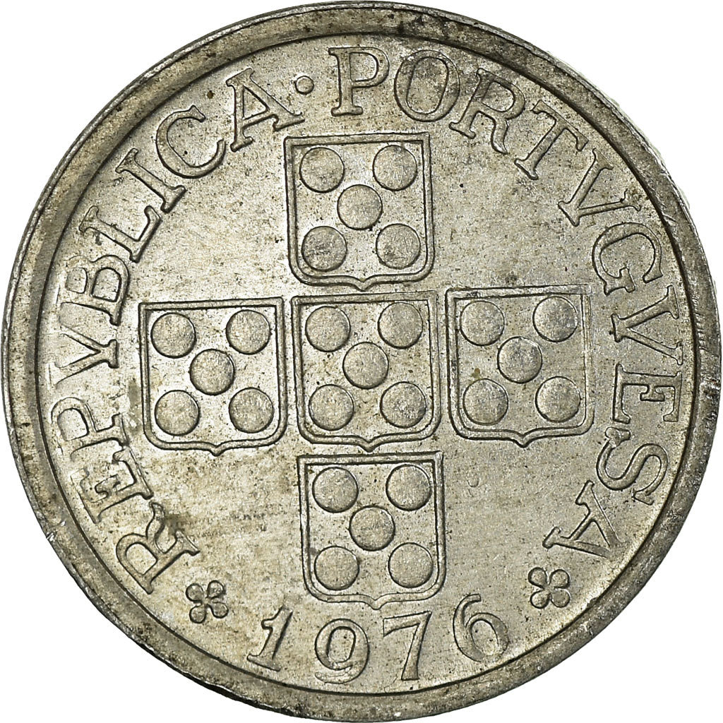 Monnaie, Portugal, 10 Centavos, 1976, TB+, Aluminium, KM:594