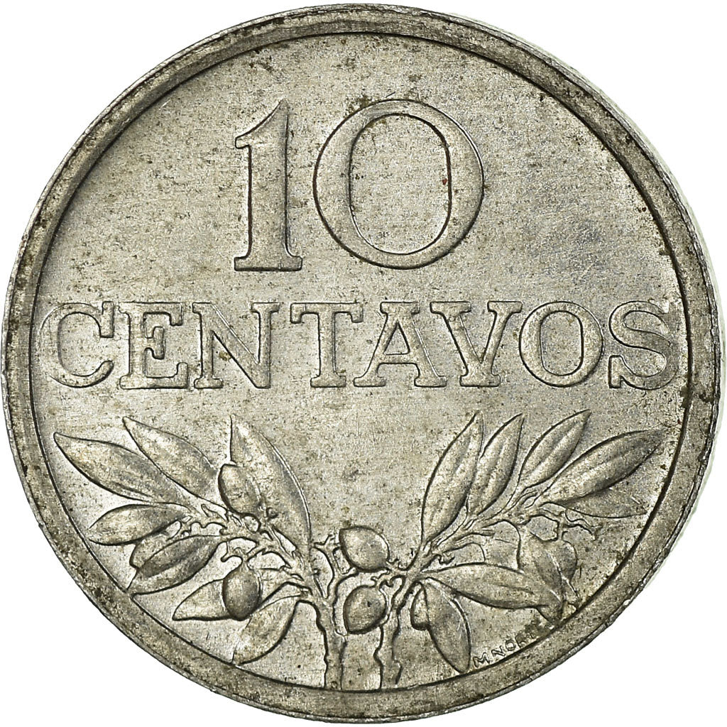 Monnaie, Portugal, 10 Centavos, 1976, TB+, Aluminium, KM:594