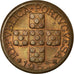 Coin, Portugal, 20 Centavos, 1951, EF(40-45), Bronze, KM:584