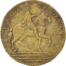 France, Royal, Token, EF(40-45), Copper, 27, Feuardent #3442, 5.10