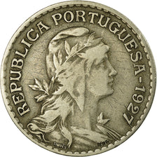 Monnaie, Portugal, Escudo, 1927, TB+, Copper-nickel, KM:578
