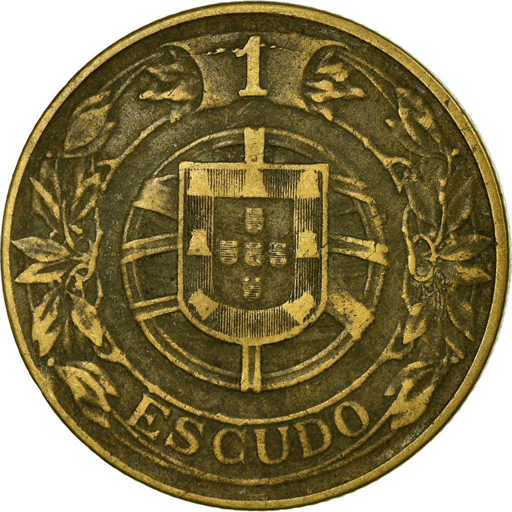 Coin, Portugal, Escudo, 1924, VF(30-35), Aluminum-Bronze, KM:576