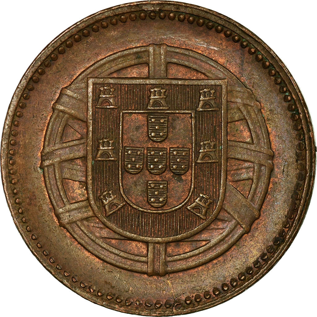 Coin, Portugal, 2 Centavos, 1920, VF(30-35), Bronze, KM:568