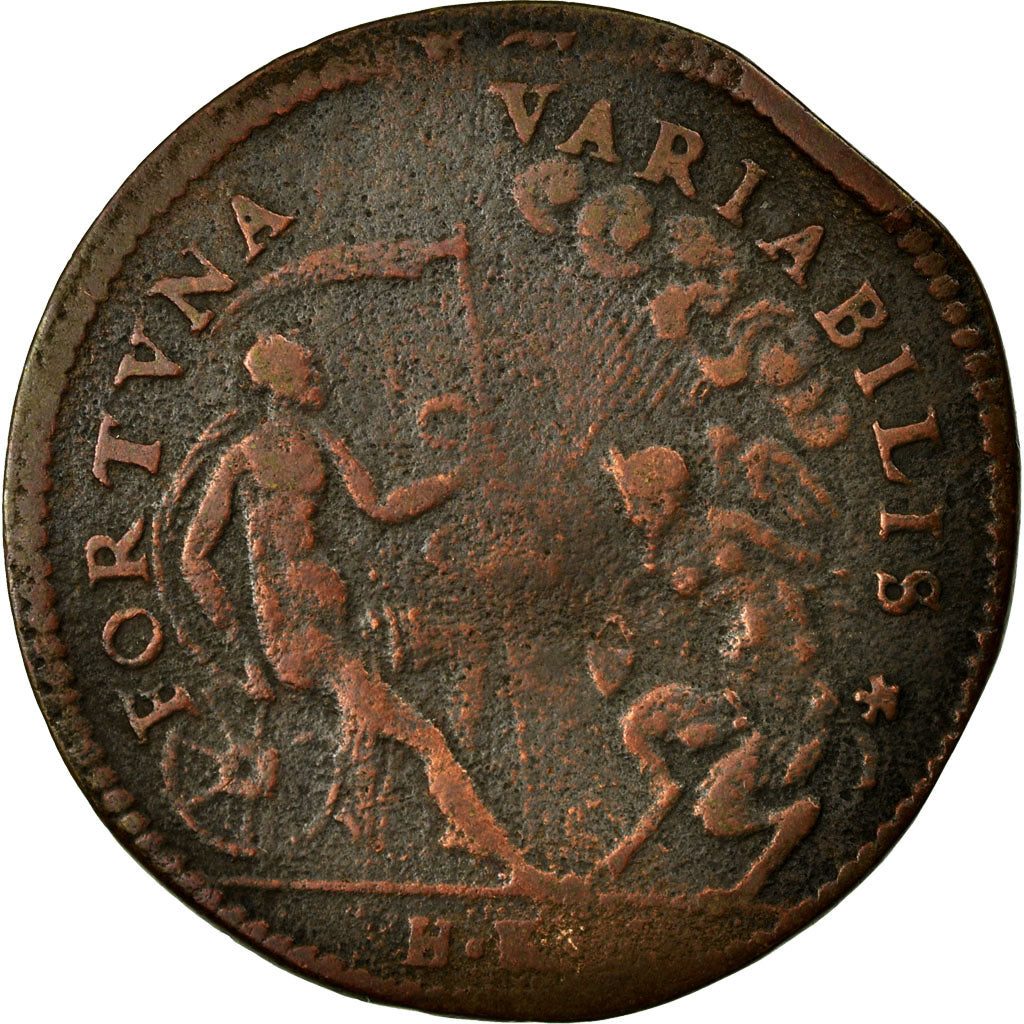 France, Token, Royal, EF(40-45), Copper