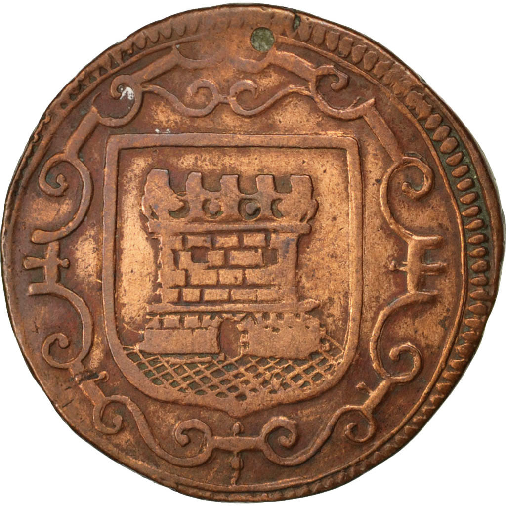 France, Royal, Token, AU(50-53), Copper, 27, 5.10