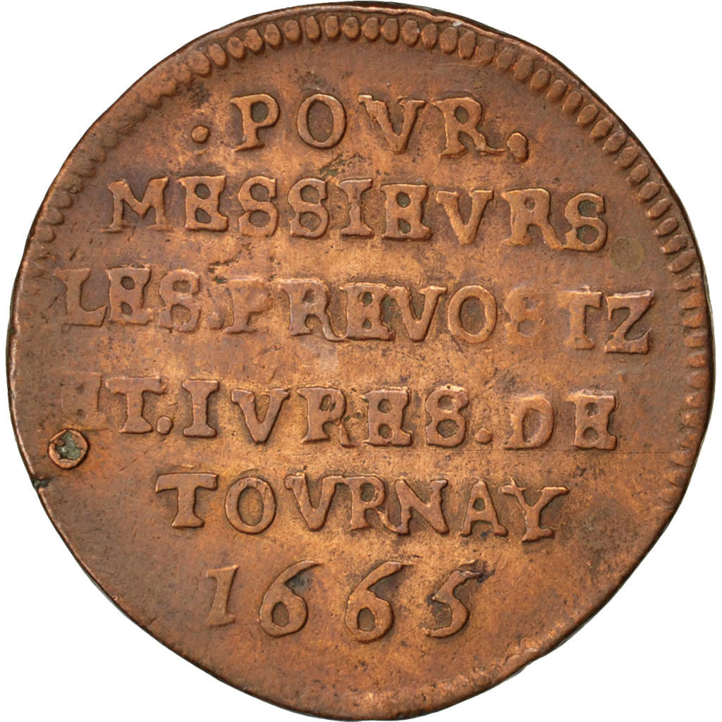 France, Royal, Token, AU(50-53), Copper, 27, 5.10