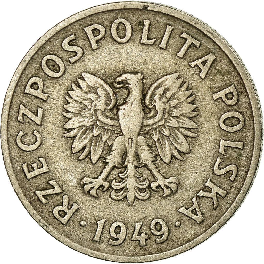 Munten, Polen, 50 Groszy, 1949, Kremnica, FR+, Copper-nickel, KM:44