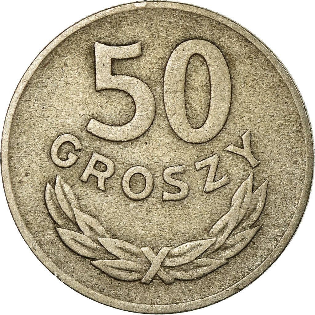 Munten, Polen, 50 Groszy, 1949, Kremnica, FR+, Copper-nickel, KM:44
