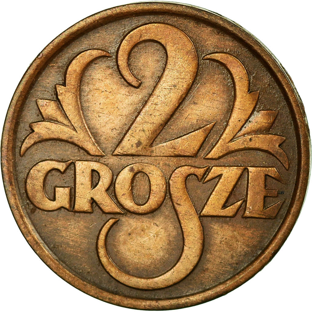 Coin, Poland, 2 Grosze, 1968, Warsaw, EF(40-45), Bronze, KM:9a