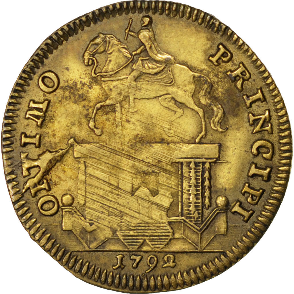 France, Royal, Token, EF(40-45), Brass, 24, 2.60