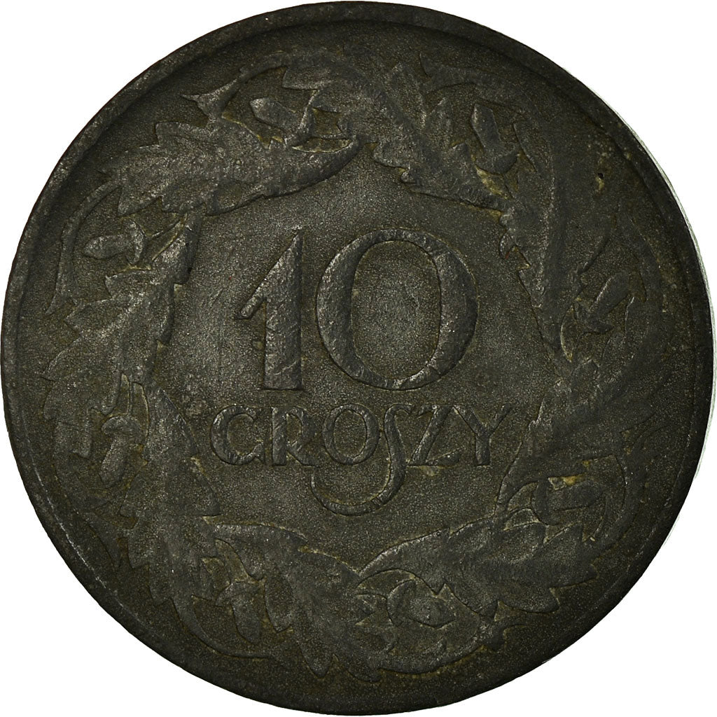 Coin, Poland, 10 Groszy, 1923, Warsaw, VF(30-35), Zinc, KM:36