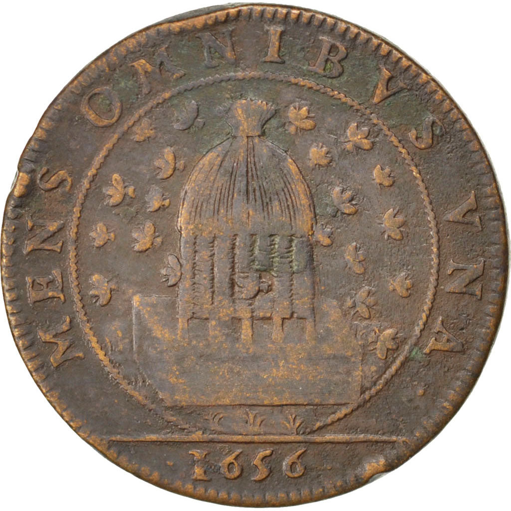 France, Trades, 10 Francs, EF(40-45), Copper, 27, 8.90