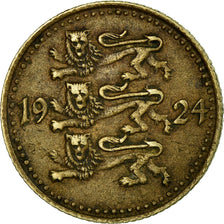 Coin, Estonia, Mark, 1924, VF(30-35), Nickel-Bronze, KM:1a