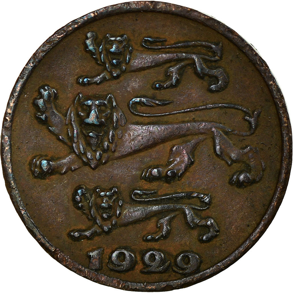 Coin, Estonia, Sent, 1929, VF(30-35), Bronze, KM:10