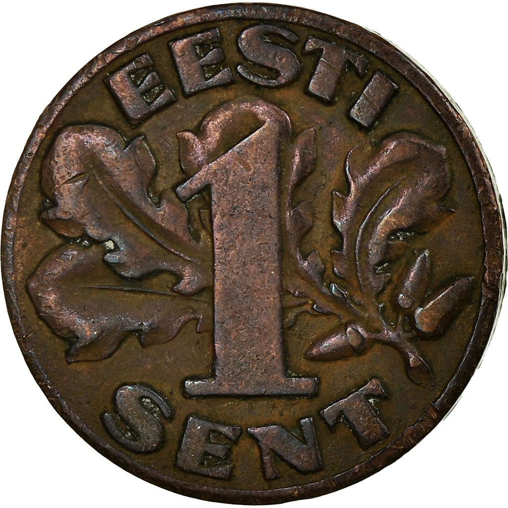 Coin, Estonia, Sent, 1929, VF(30-35), Bronze, KM:10