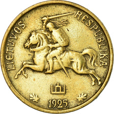 Coin, Lithuania, 5 Centai, 1925, King's Norton, VF(30-35), Aluminum-Bronze