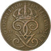Coin, Sweden, Gustaf V, Ore, 1921, VF(30-35), Bronze, KM:777.2