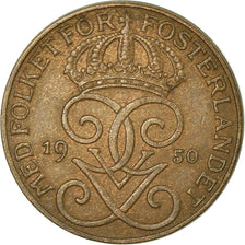 Coin, Sweden, Gustaf V, Ore, 1950, VF(30-35), Bronze, KM:777.2
