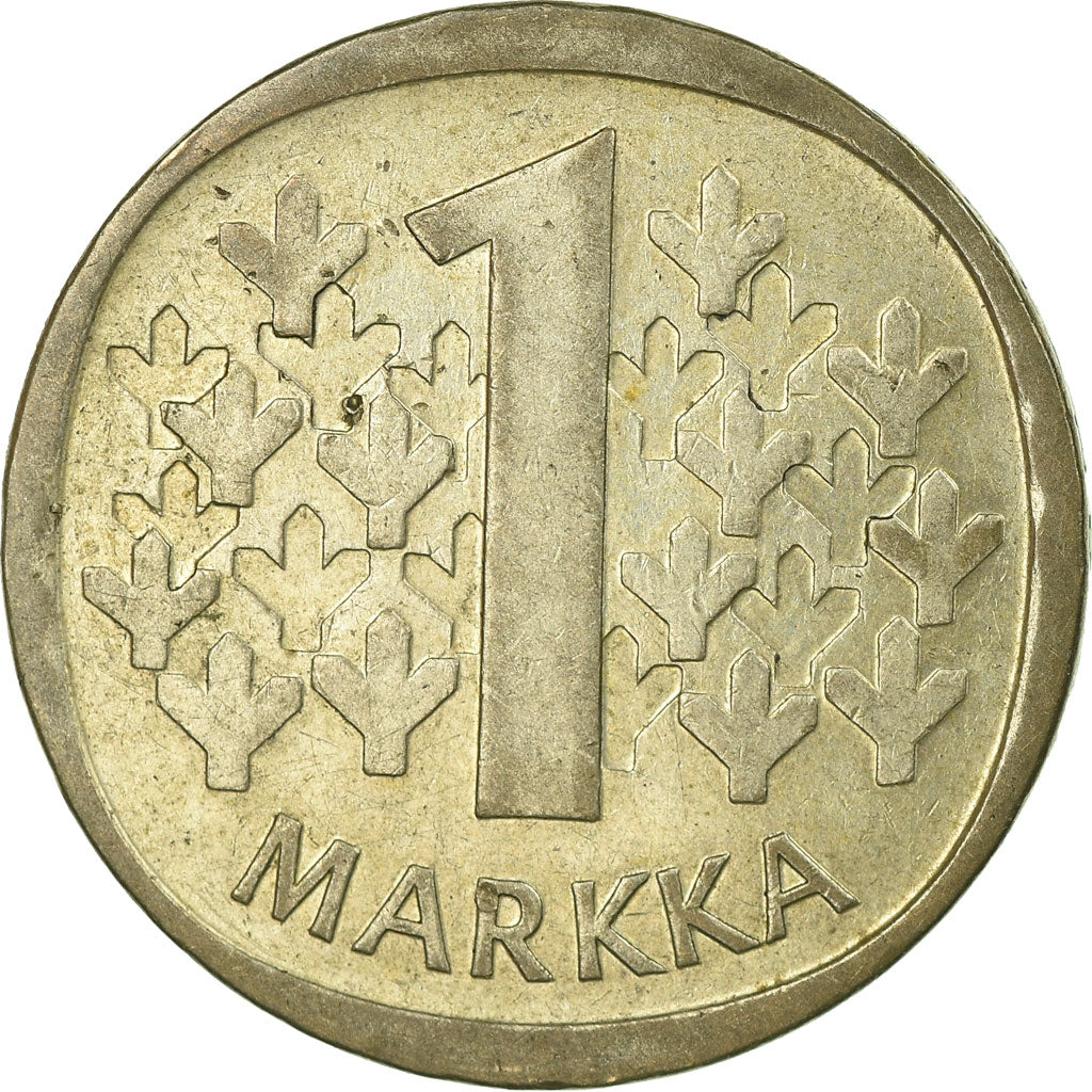 Coin, Finland, Markka, 1965, VF(30-35), Silver, KM:49
