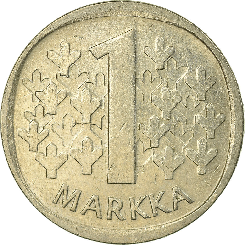 Moneta, Finlandia, Markka, 1973, EF(40-45), Miedź-Nikiel, KM:49a
