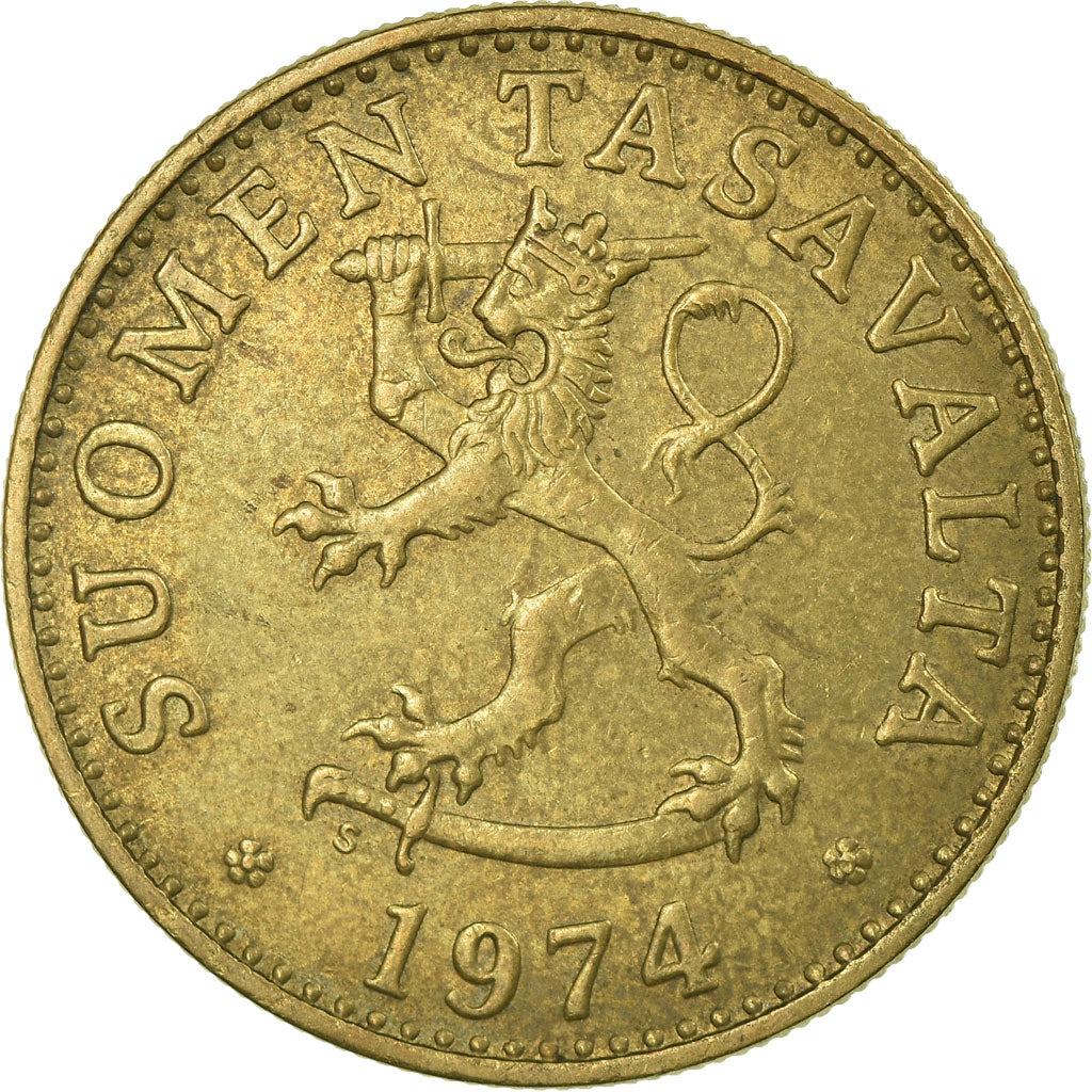 Monnaie, Finlande, 50 Penniä, 1974, TB+, Aluminum-Bronze, KM:48