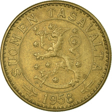 Monnaie, Finlande, 20 Markkaa, 1958, TB+, Aluminum-Bronze, KM:39