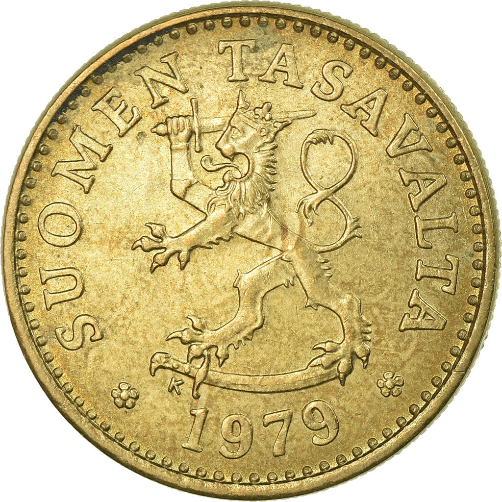 Münze, Finnland, 10 Pennia, 1979, SS, Aluminum-Bronze, KM:46