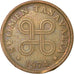Coin, Finland, 5 Pennia, 1974, VF(30-35), Copper, KM:45