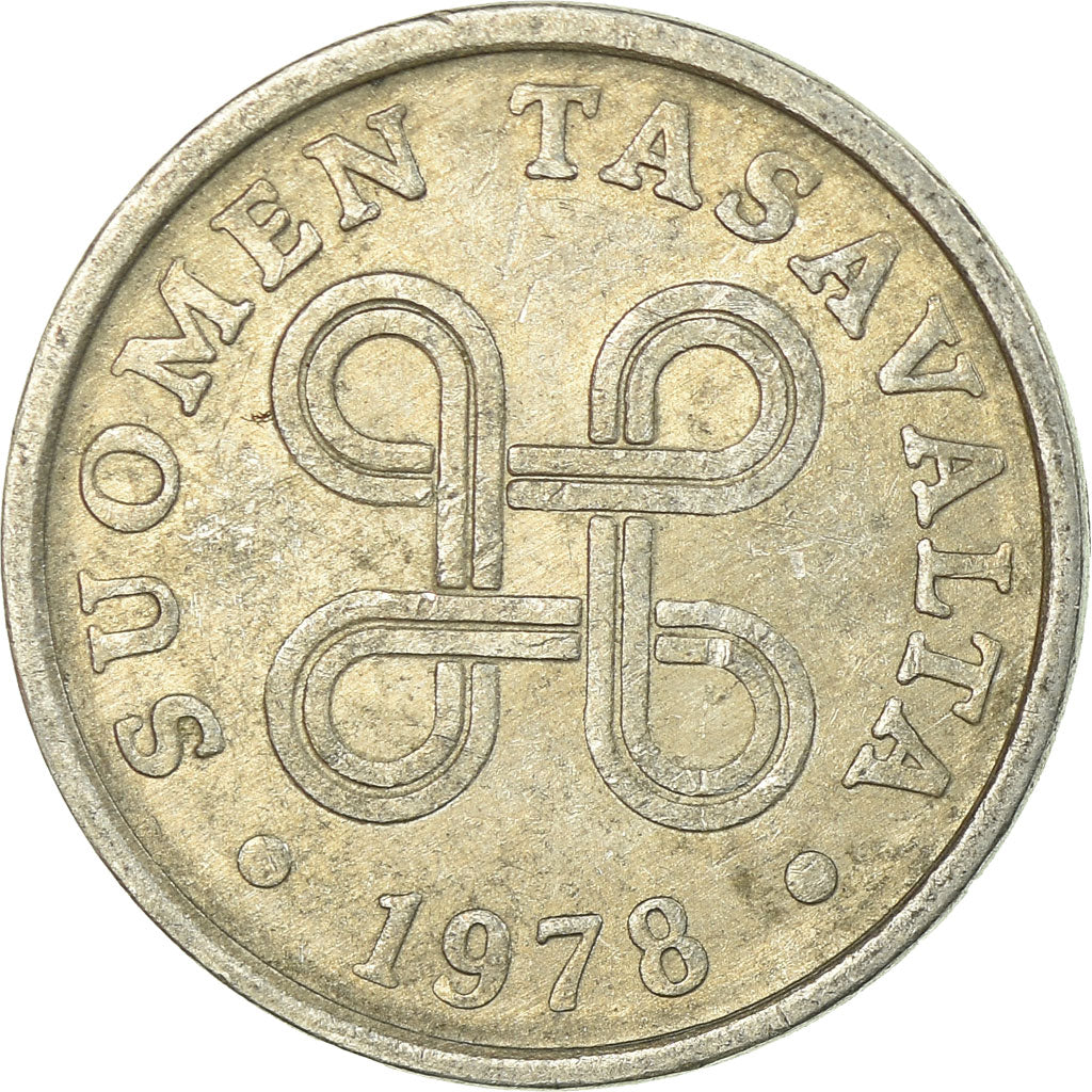 Münze, Finnland, 5 Pennia, 1978, S+, Aluminium, KM:45a