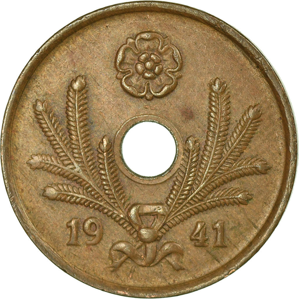 Coin, Finland, 10 Pennia, 1941, EF(40-45), Copper, KM:33.1