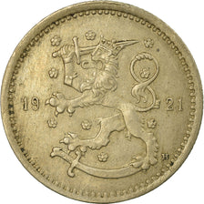 Coin, Finland, Markka, 1921, VF(30-35), Copper-nickel, KM:27