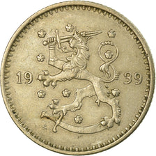 Coin, Finland, Markka, 1939, EF(40-45), Copper-nickel, KM:30