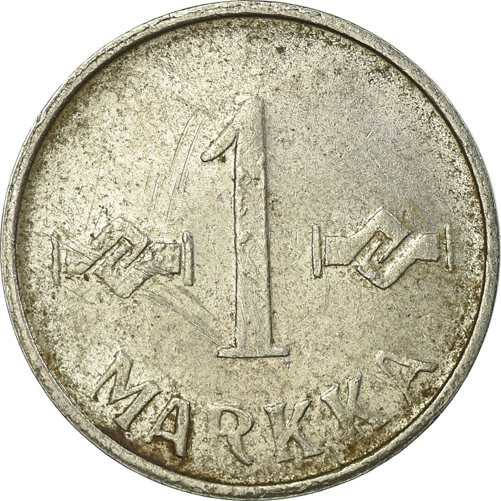 Monnaie, Finlande, Markka, 1953, TTB, Nickel Plated Iron, KM:36a