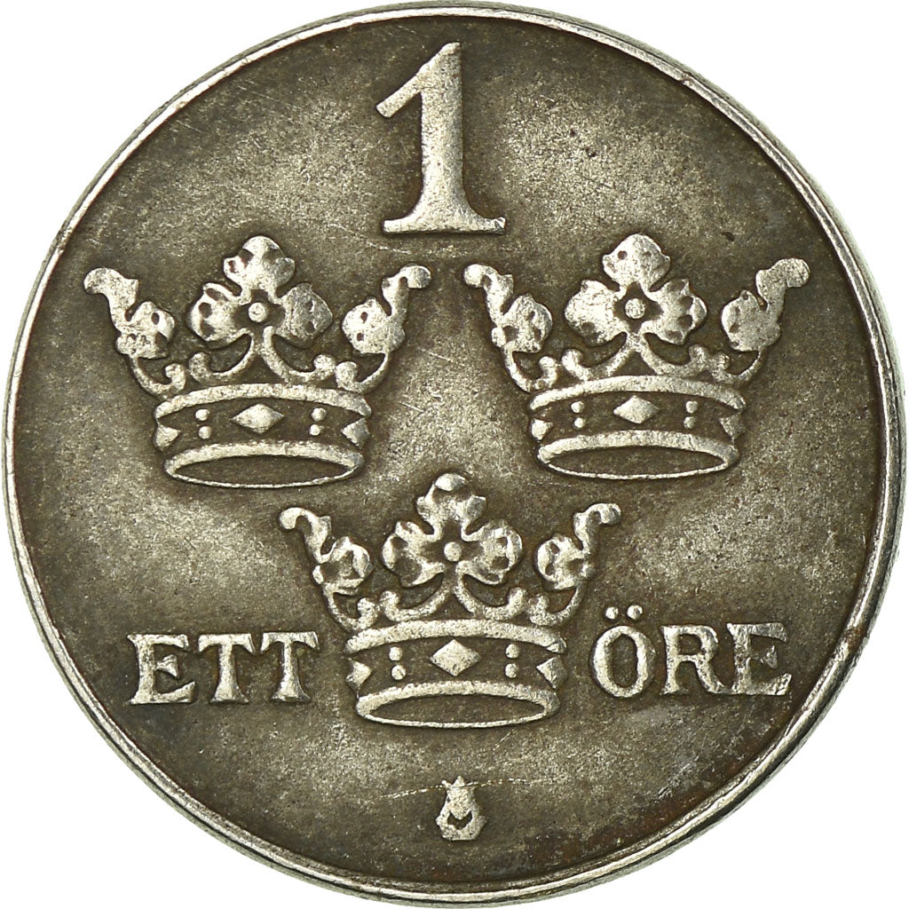 Moneta, Szwecja, Gustaf V, Ore, 1946, VF(30-35), Żelazo, KM:810