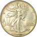 Coin, United States, Walking Liberty Half Dollar, Half Dollar, 1942, U.S. Mint