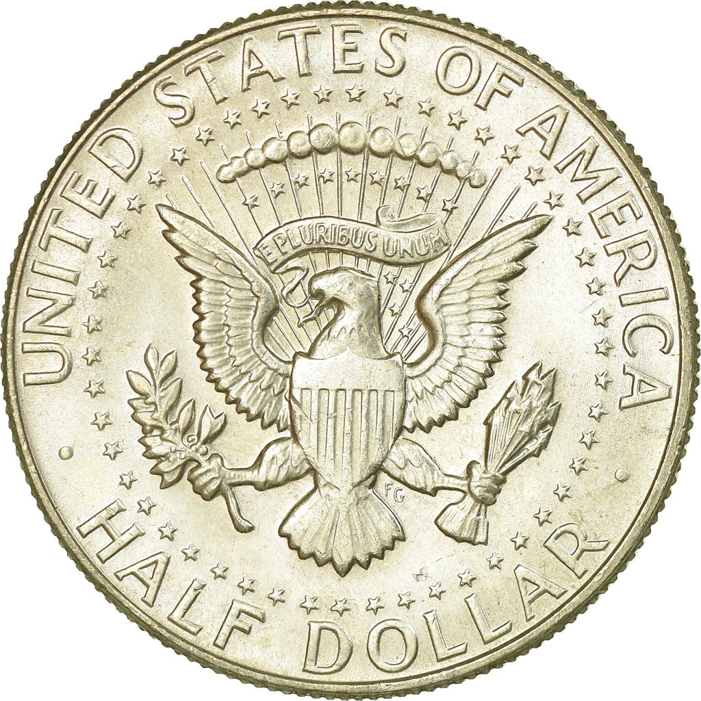 Coin, United States, Kennedy Half Dollar, Half Dollar, 1967, U.S. Mint