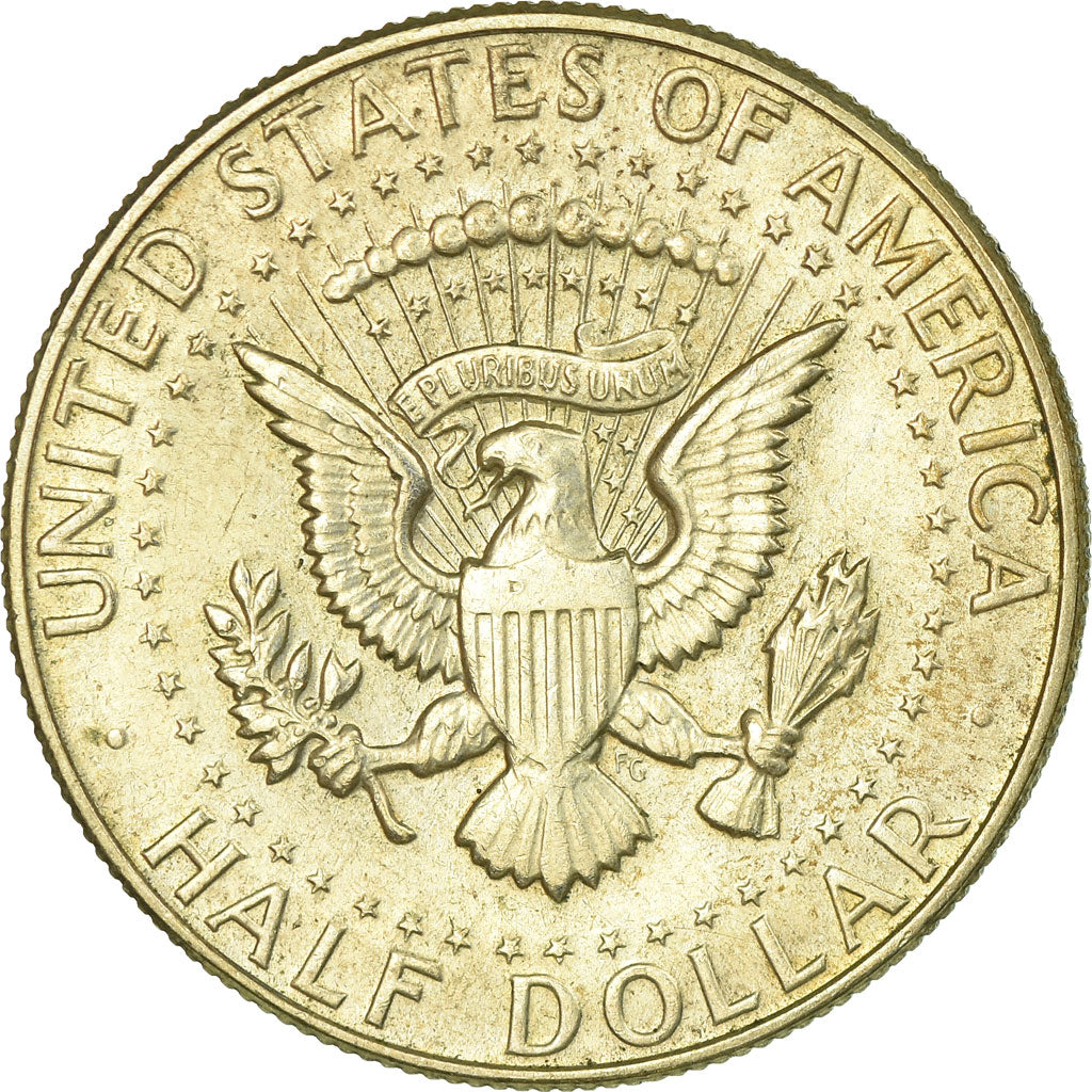 Coin, United States, Kennedy Half Dollar, Half Dollar, 1968, U.S. Mint, Denver