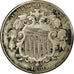 Monnaie, États-Unis, Shield Nickel, 5 Cents, 1869, U.S. Mint, Philadelphie, TB