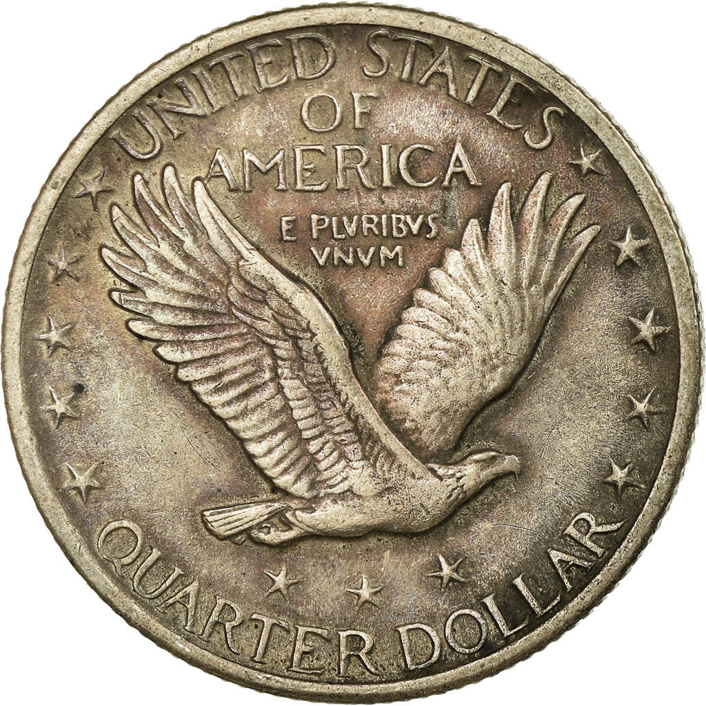 Coin, United States, Standing Liberty Quarter, Quarter, 1917, U.S. Mint