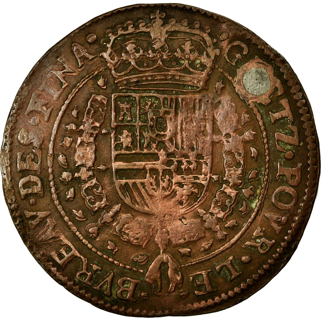 Francja, Token, Królewskie, EF(40-45), Miedź