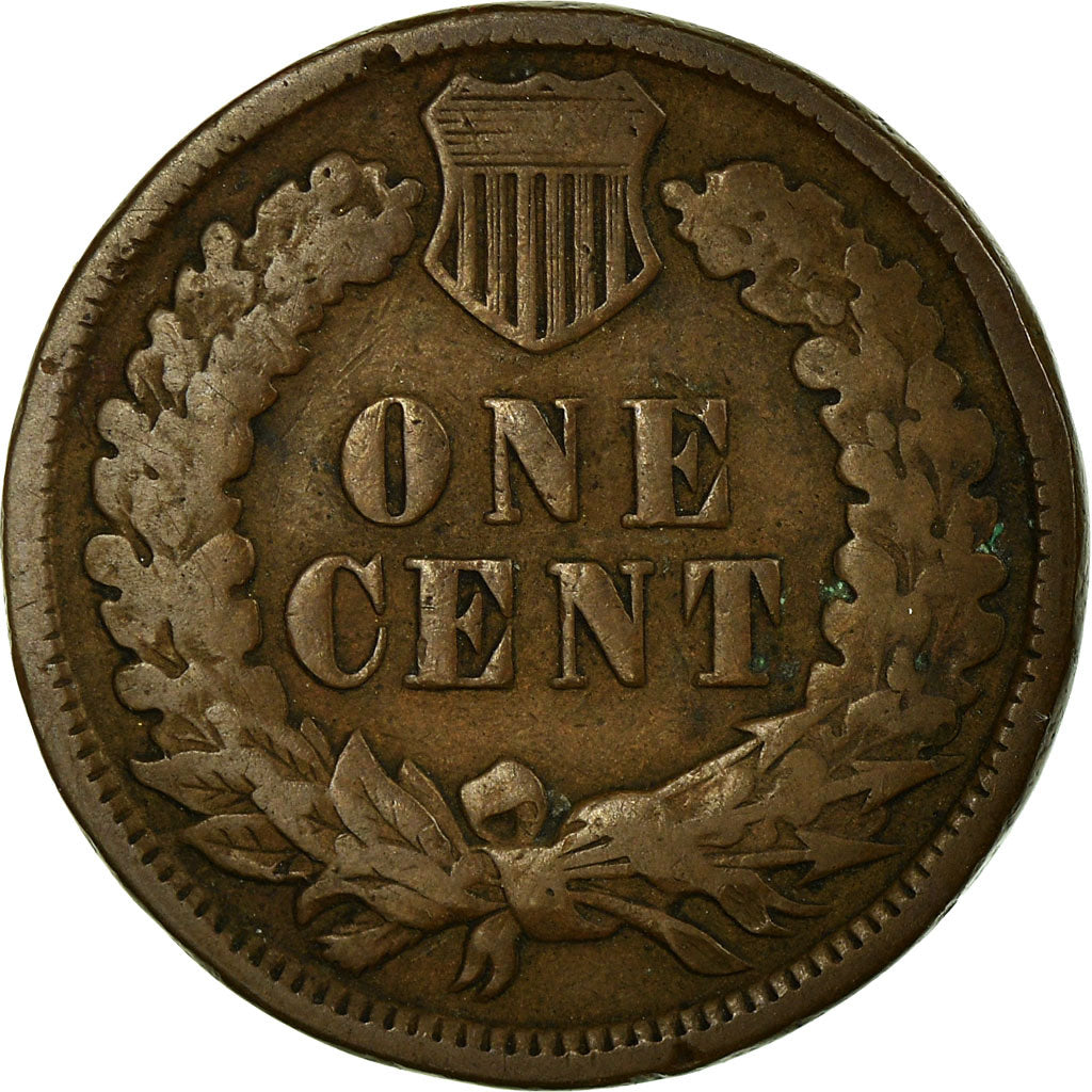 Coin, United States, Indian Head Cent, Cent, 1889, U.S. Mint, Philadelphia
