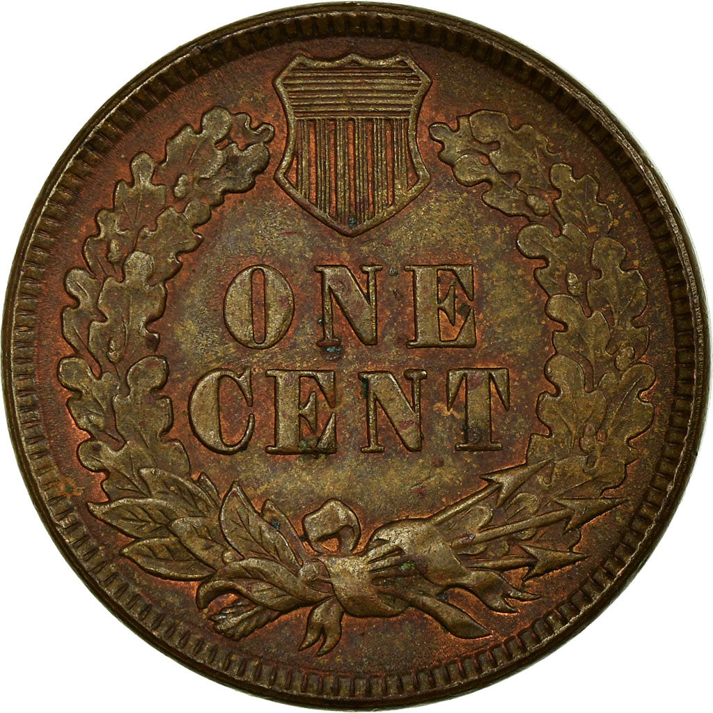 Coin, United States, Indian Head Cent, Cent, 1890, U.S. Mint, Philadelphia