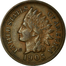 Coin, United States, Indian Head Cent, Cent, 1905, U.S. Mint, Philadelphia