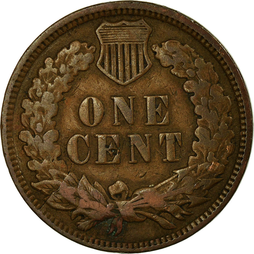 Coin, United States, Indian Head Cent, Cent, 1907, U.S. Mint, Philadelphia
