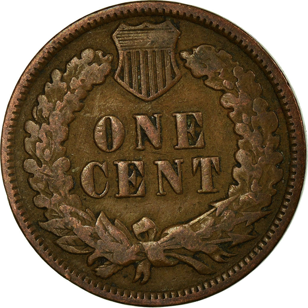 Coin, United States, Indian Head Cent, Cent, 1908, U.S. Mint, Philadelphia