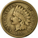 Coin, United States, Indian Head Cent, Cent, 1859, U.S. Mint, Philadelphia