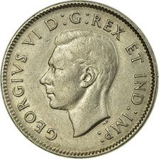 Moneta, Canada, George VI, 5 Cents, 1937, Royal Canadian Mint, Ottawa