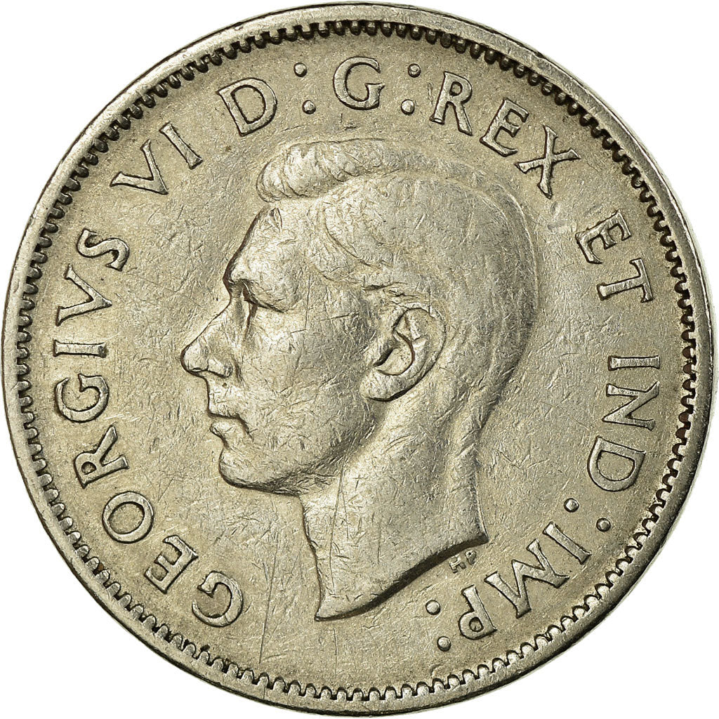 Monnaie, Canada, George VI, 5 Cents, 1942, Royal Canadian Mint, Ottawa, TTB