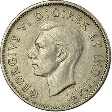 Monnaie, Canada, George VI, 5 Cents, 1942, Royal Canadian Mint, Ottawa, TTB