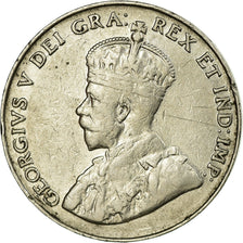 Coin, Canada, George V, 5 Cents, 1934, Royal Canadian Mint, Ottawa, EF(40-45)